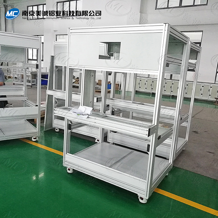 鋁型材校驗(yàn)工作臺(tái)