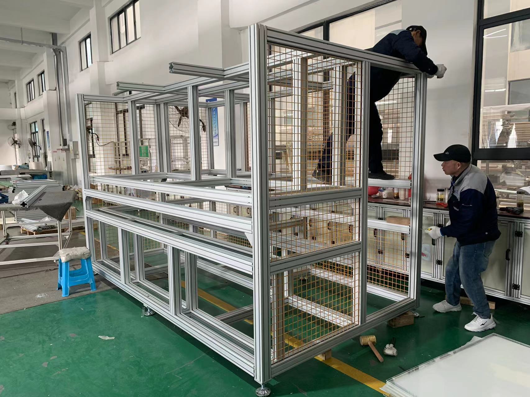 鋁型材設(shè)備框架 鋁型材設(shè)備框架