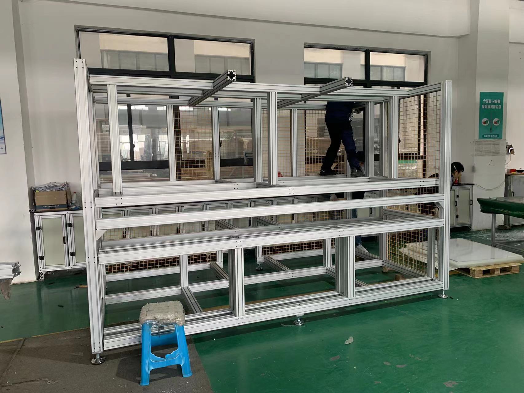 鋁型材設(shè)備框架 鋁型材設(shè)備框架