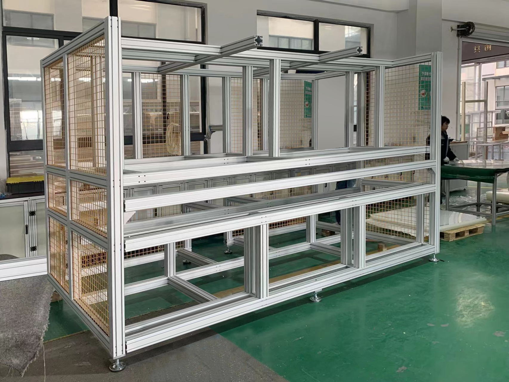 鋁型材設(shè)備框架 鋁型材設(shè)備框架