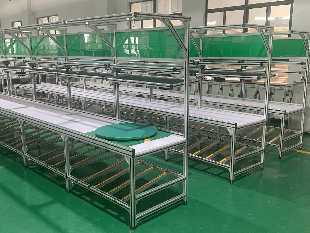 萬向球流水線工作臺