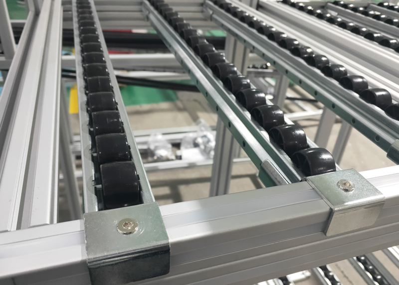 想定制一款鋁型材貨架，沒有思路就看圖片