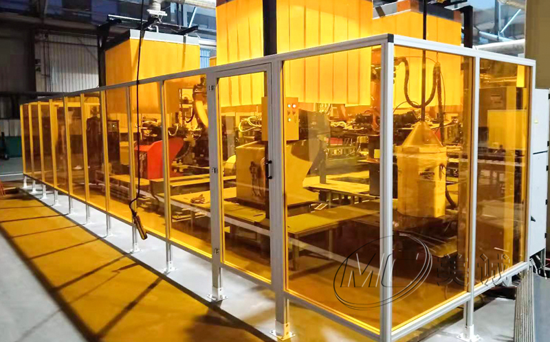 機(jī)器人防護(hù)光板圍欄