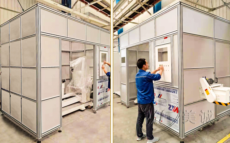 鋁型材防護罩框架