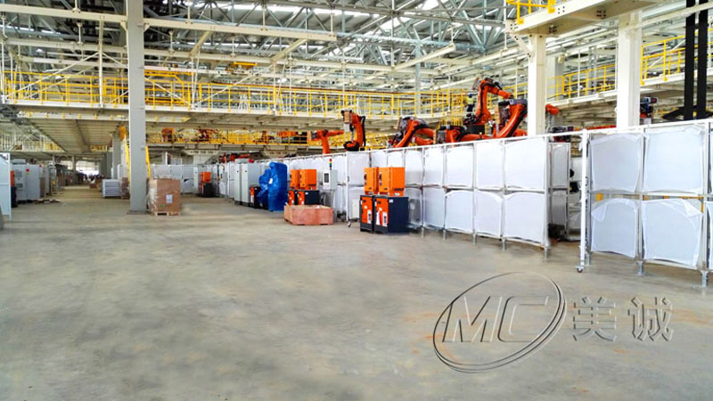 機器人工作站圍欄