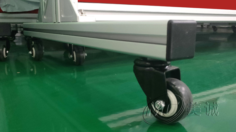 廠區(qū)鋁型材移動(dòng)屏風(fēng)