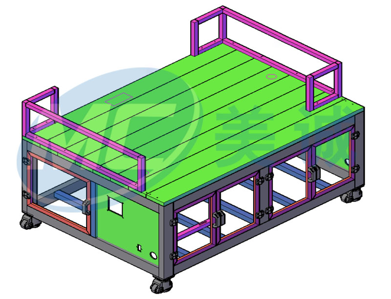 鋁型材機(jī)柜圖紙