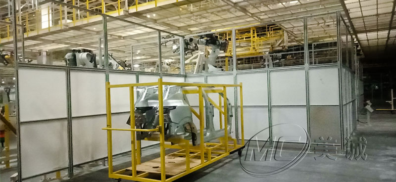 機(jī)器人工作站圍欄