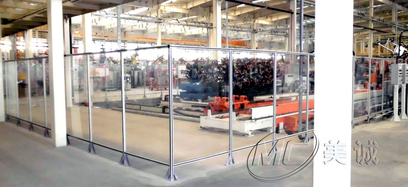 汽車生產線安全圍欄