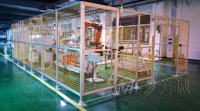 工業(yè)機(jī)器人防護(hù)圍欄