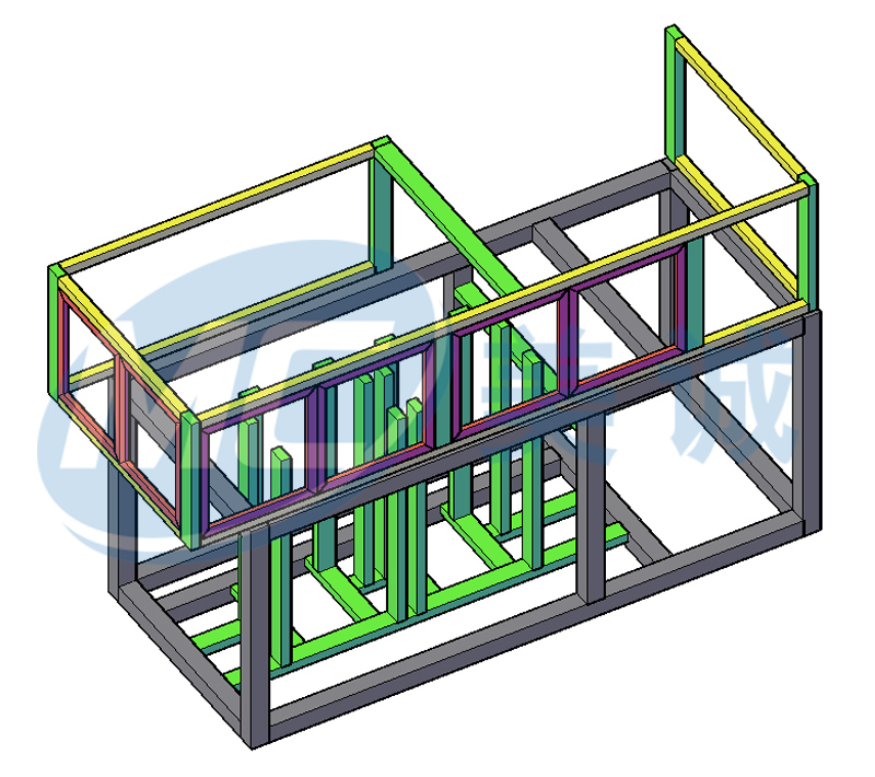 產(chǎn)品展示架圖紙