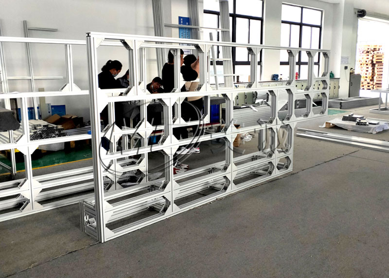 鋁型材口罩機(jī)架子