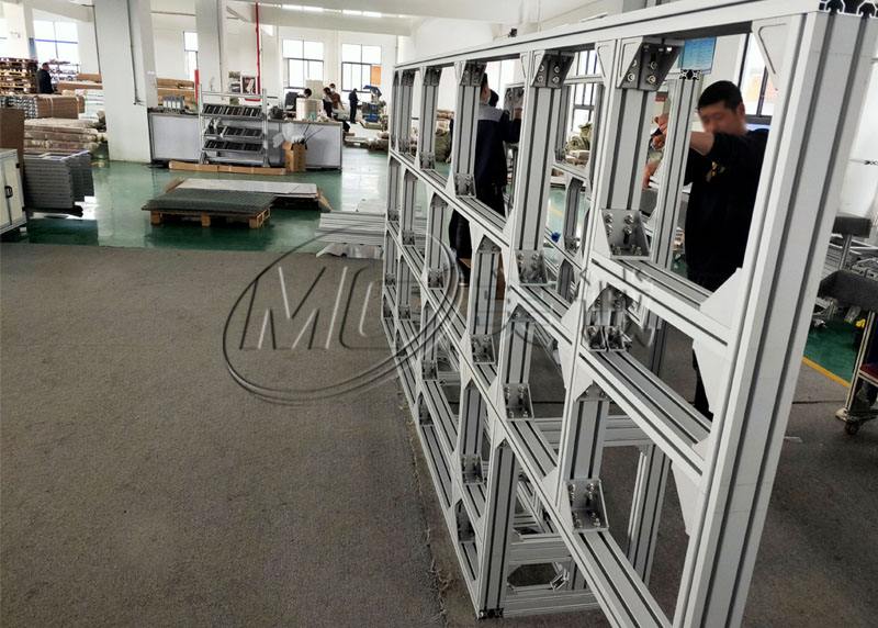 鋁型材口罩機(jī)架子