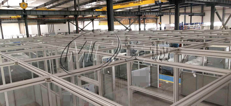 鋁型材框架隔斷