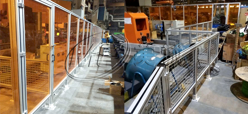 鋁型材機(jī)械護(hù)欄網(wǎng)