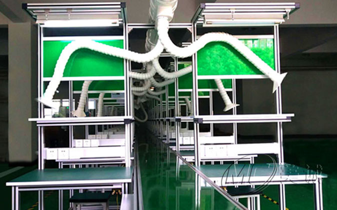 鋁型材輸送線工作臺 鋁型材輸送線工作臺