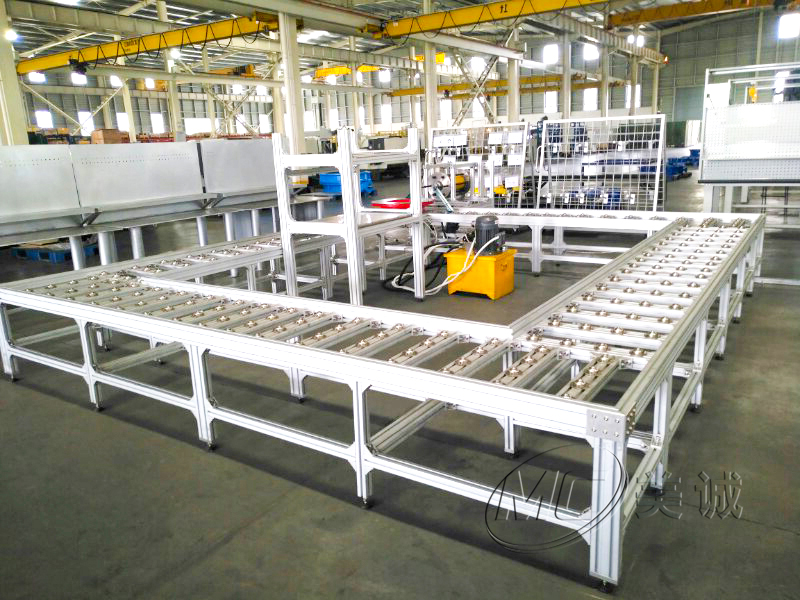 鋁型材輸送線支架 鋁型材輸送線支架