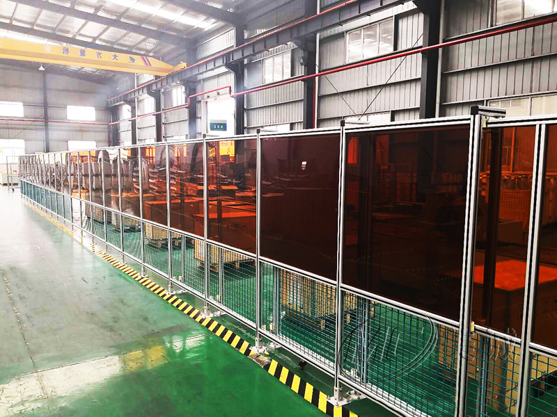 汽車(chē)生產(chǎn)線(xiàn)圍欄 汽車(chē)生產(chǎn)線(xiàn)圍欄