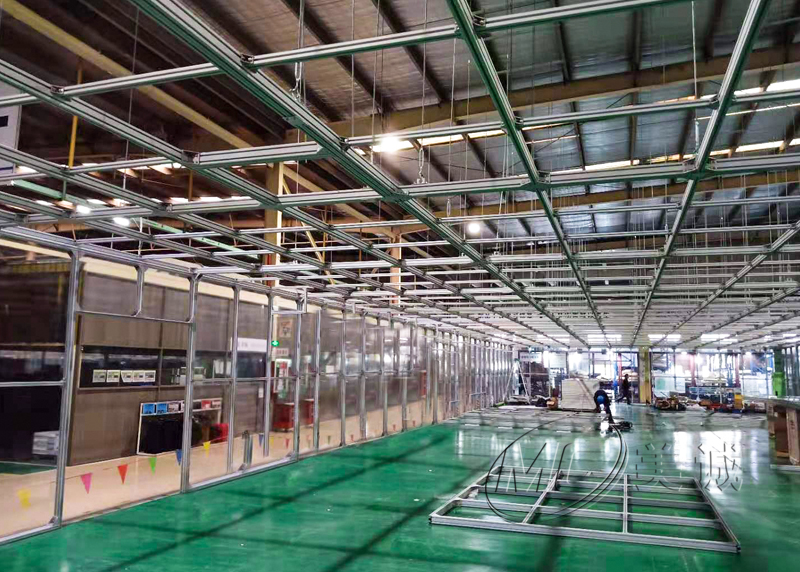 潔凈棚安裝現(xiàn)場 潔凈棚安裝現(xiàn)場