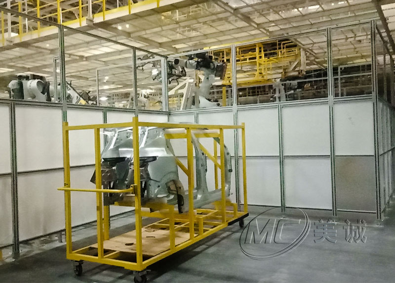 機(jī)器人工作站圍欄 機(jī)器人工作站圍欄