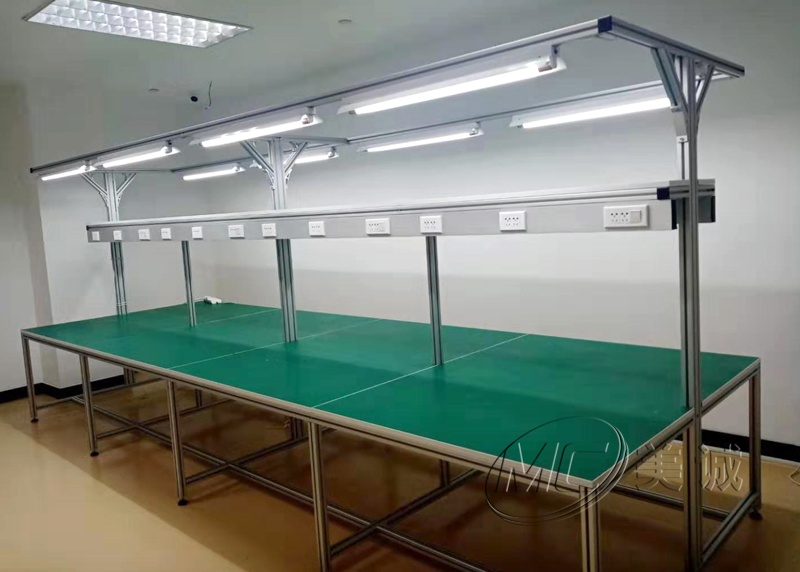 防靜電鋁型材工作臺 防靜電鋁型材工作臺
