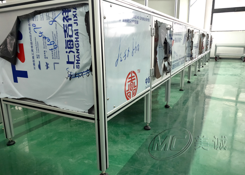 口罩機(jī)流水線(xiàn)工作臺(tái) 口罩機(jī)流水線(xiàn)工作臺(tái)