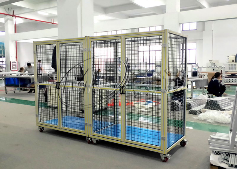 鋁型材設備護欄 鋁型材設備護欄